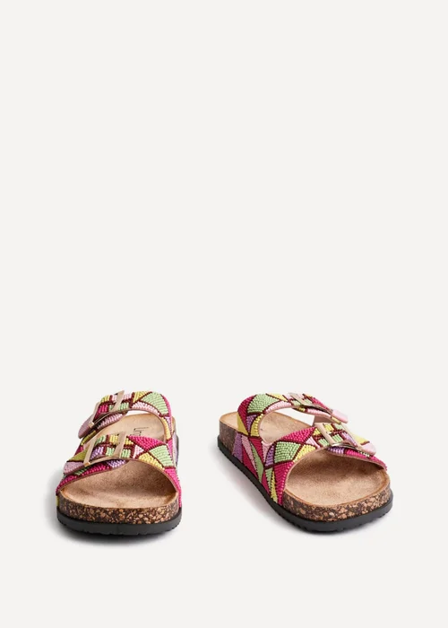 Linzi Gleam Multi Coloured Beaded Sliders - 5 Image 3