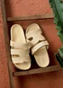Linzi Avena Natural Flat Sandals - 4 Image 6