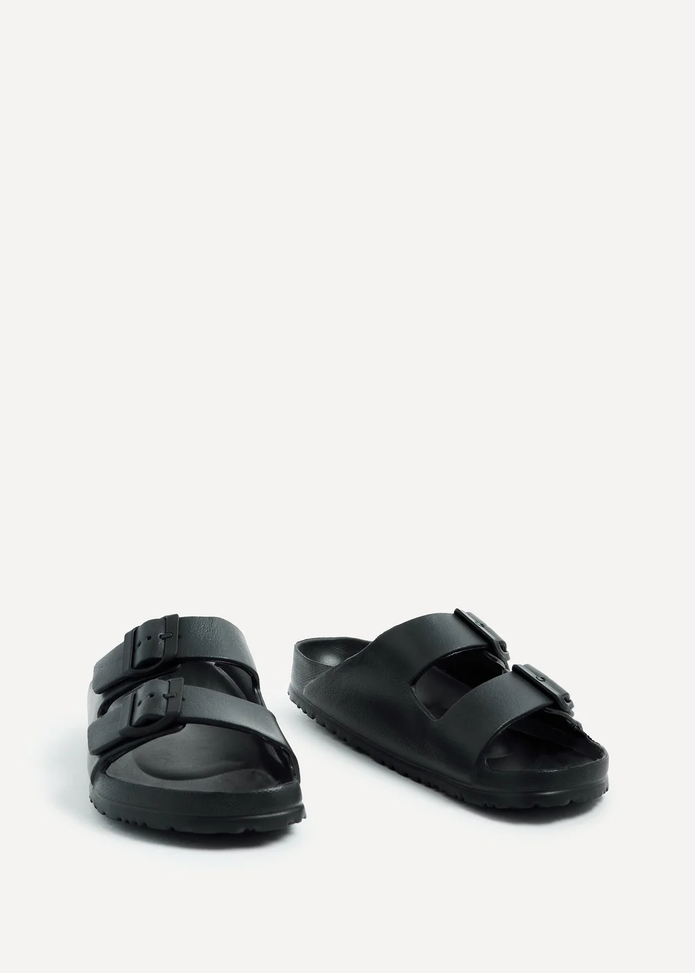 Linzi Candice Black Slip On Slider Sandals - Size 7 Image 3