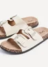 Linzi Marlow Beige Western Buckle Sandals - 5 Image 5