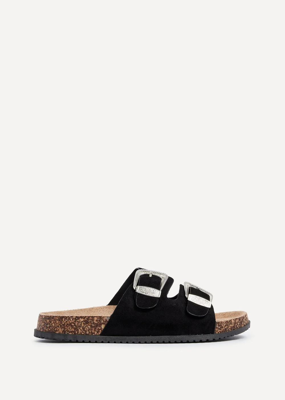 Linzi Marlow Black Western Buckle Sandals - 4 Image 2