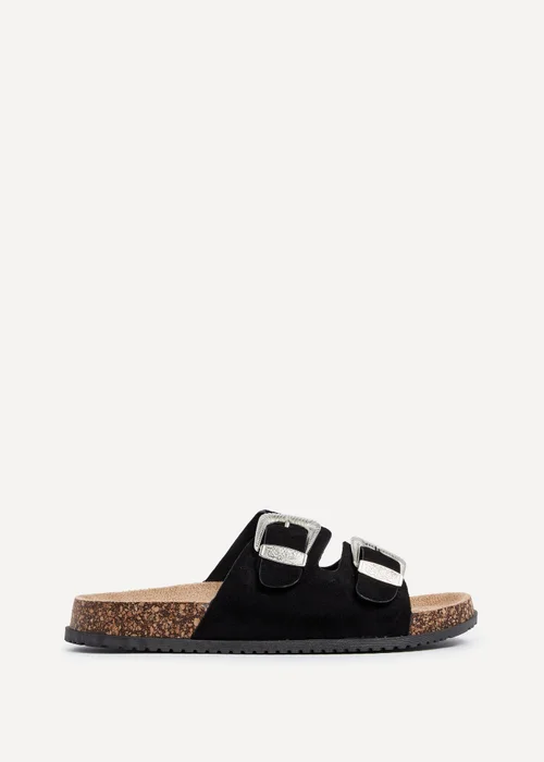 Linzi Marlow Black Western Buckle Sandals - 4 Image 2