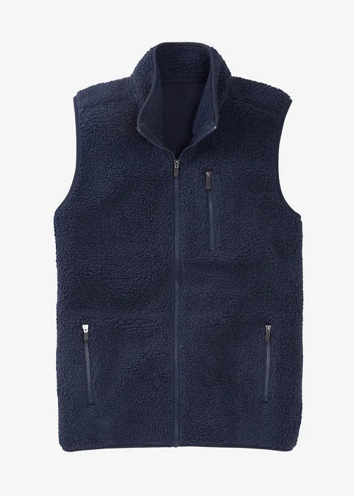 Cotton Traders Dark Sky Sherpa Fleece Gilet - 3XL Image 3