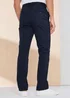 Cotton Traders Midnight Signature Flat Front Stretch Chino Trousers - 38/L29 Image 2