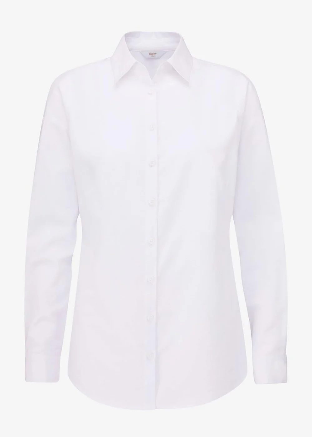 Cotton Traders White Oxford Shirt - 14 Image 4
