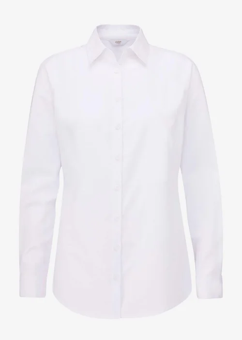 Cotton Traders White Oxford Shirt - 14 Image 4