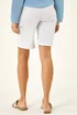 Roman White Cargo Seam Short - 16 Image 3
