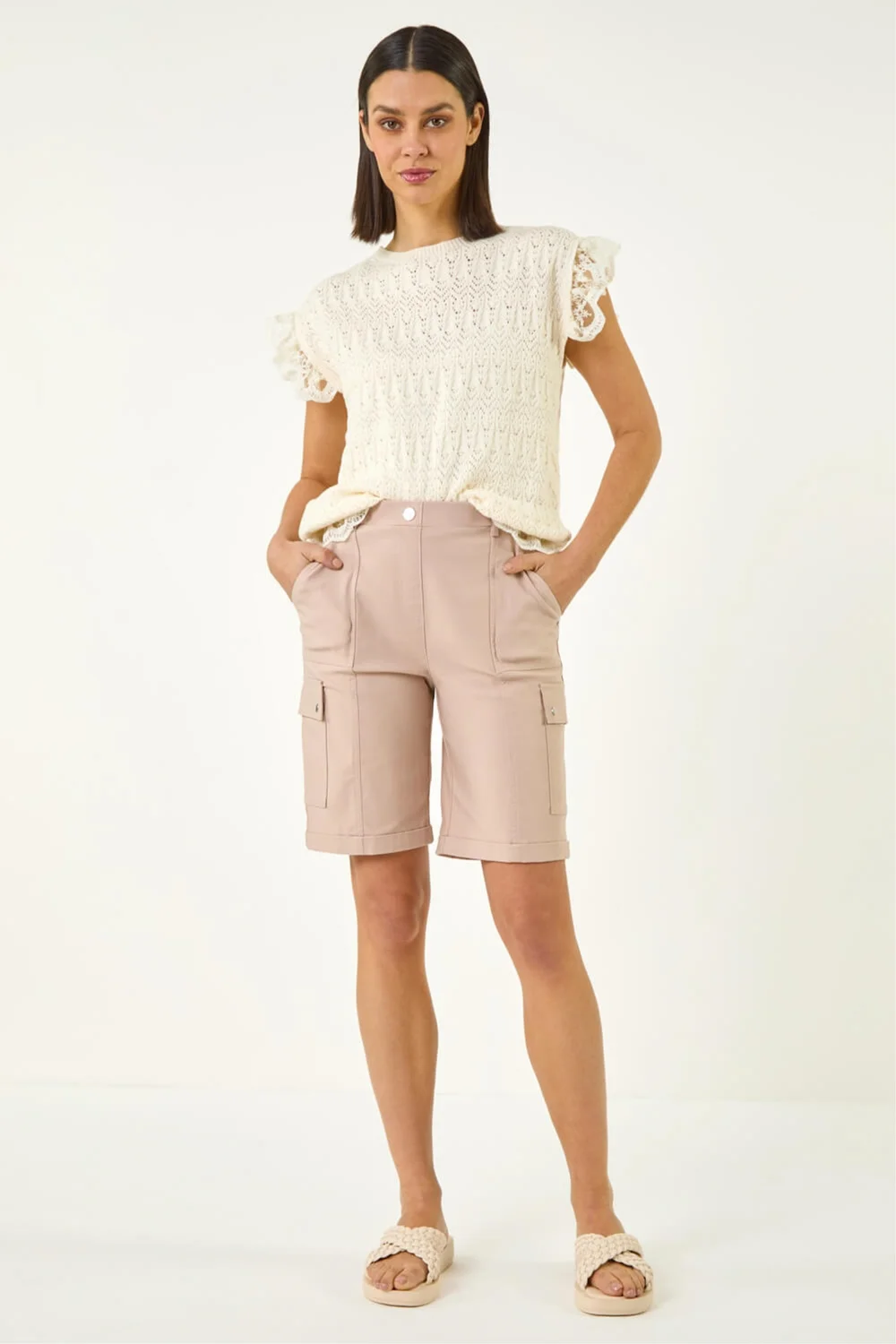 Roman Stone Cargo Seam Short - 10 Image 2