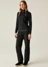 Dare 2b Black Lowline II Stretch UV Protective Anti-Bacterial Midlayer - 20 Image 1