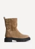 Linzi Bentley Sand Chunky Ankle Boots - 4 Image 2