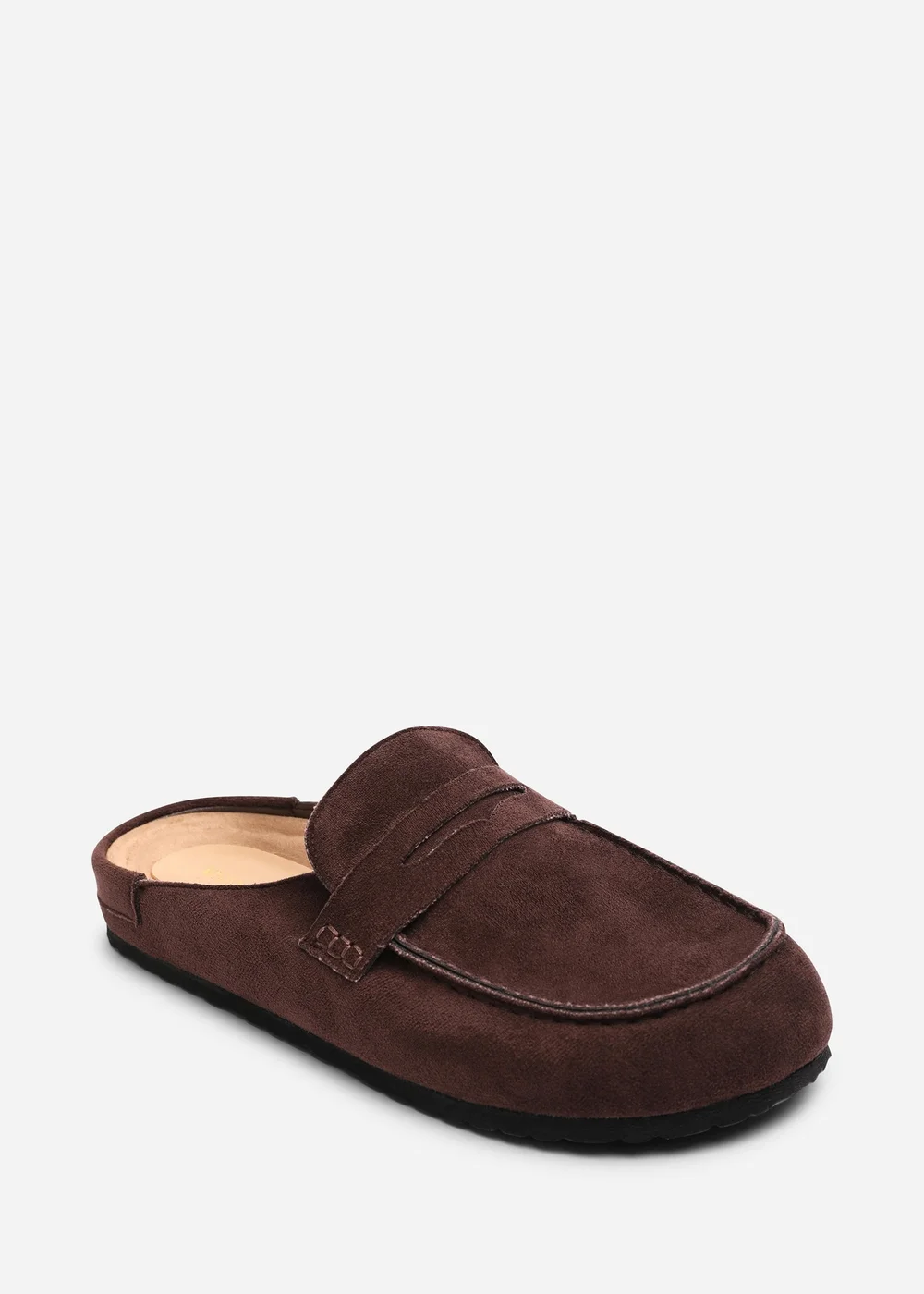 Where's That From Honeybee Dark Brown Low Back Slip On Mule - 8 Image 4