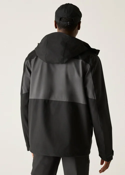 Regatta Ash Black Brick Maland II Waterproof, Breathable Jacket - 2XL Image 2