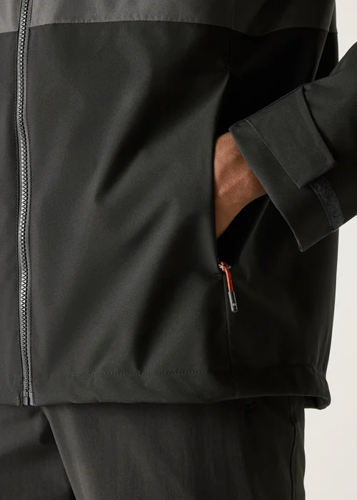Regatta Ash Black Brick Maland II Waterproof, Breathable Jacket - 2XL Image 5