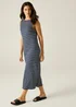 Regatta Navy White Stripe Amorie Midi Dress - 14 Image 3