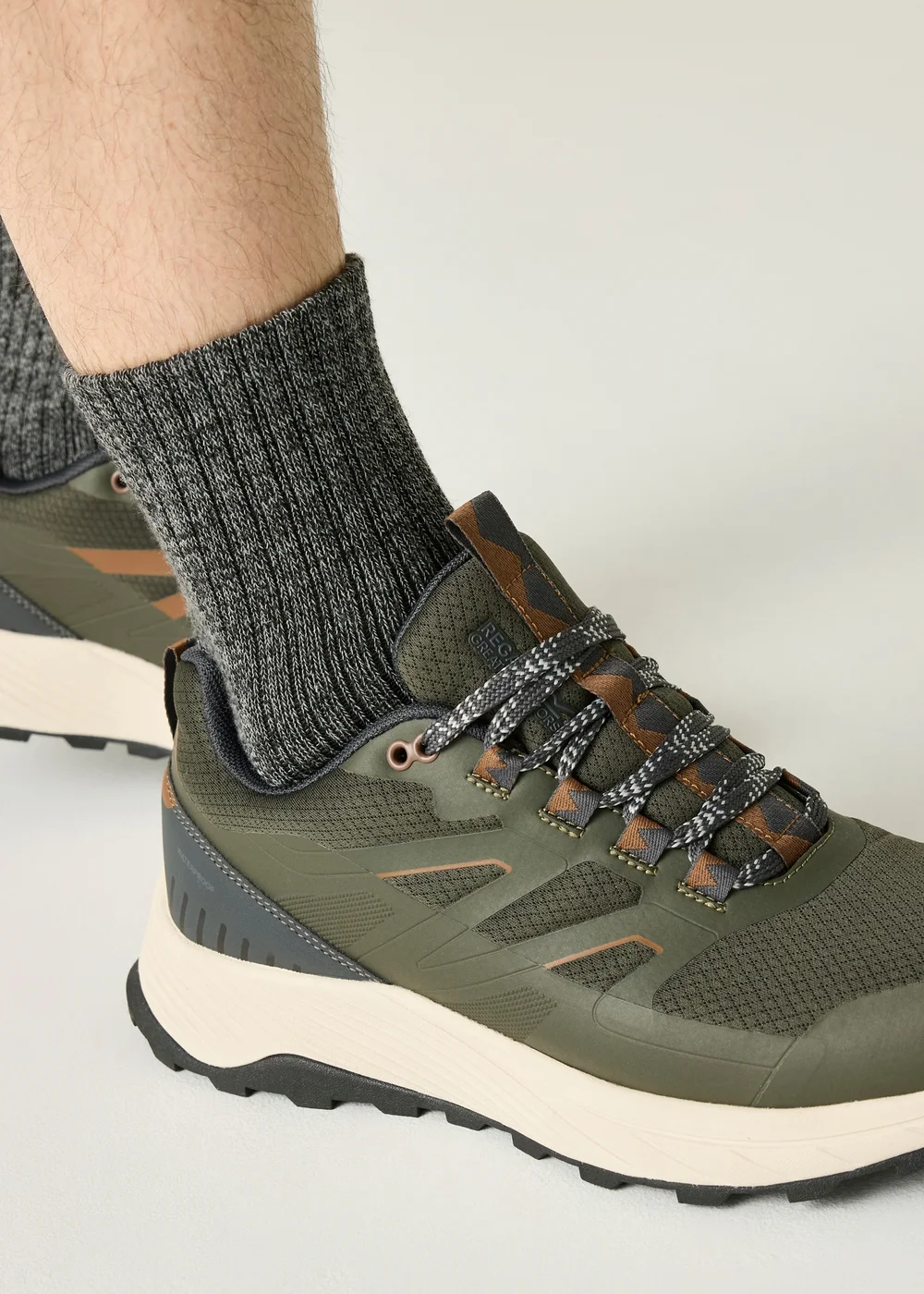 Regatta Dark Khaki Saddle Ravika Waterproof With Isotex Technology Shoes - 8 Image 4