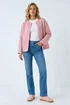 Roman Pink Patterned Pocket Edge Jacket - 10 Image 1