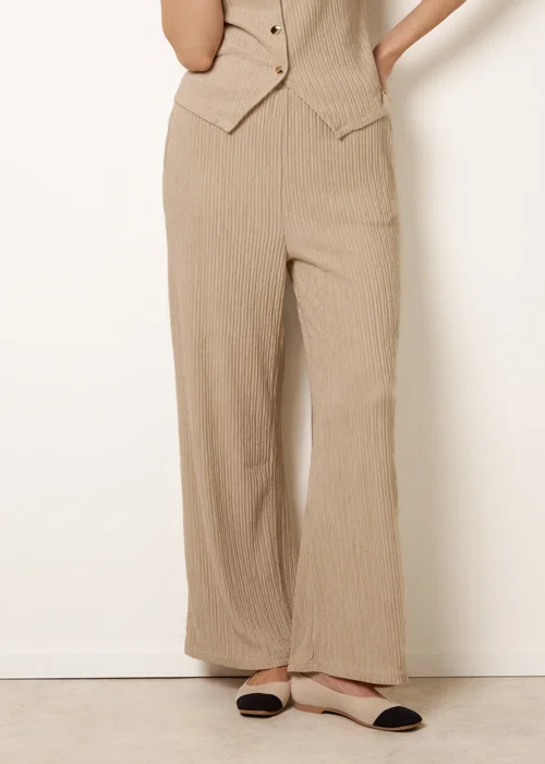 Blue Vanilla Stone Wide Leg Trousers - S Image 2
