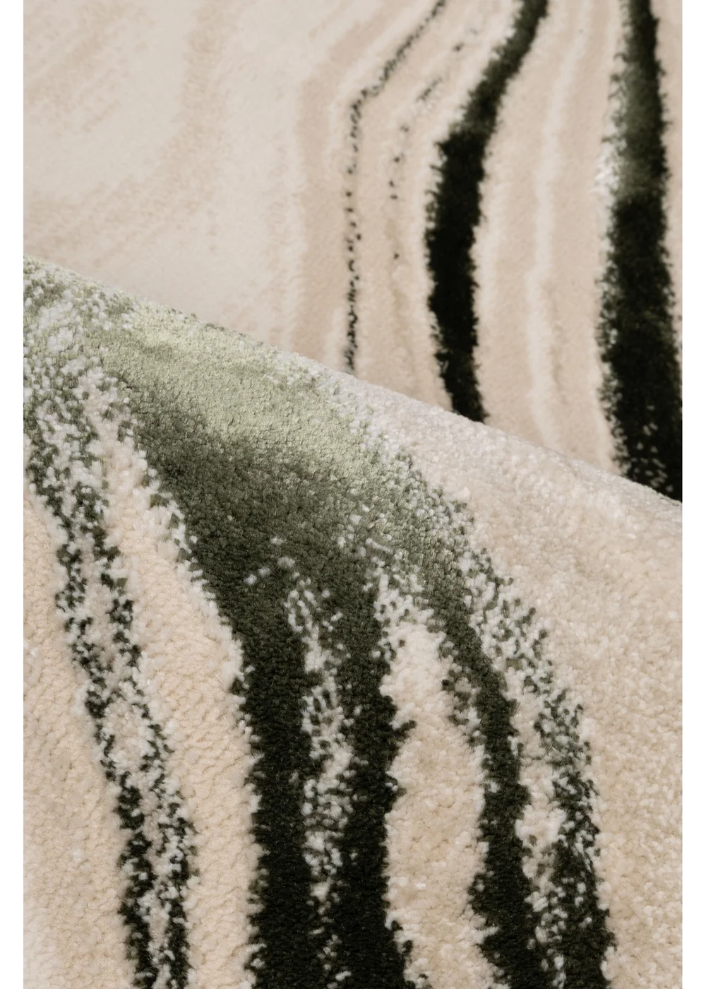 Homemaker Green Dusk Watercolour Rug (140/200) - 120 x 170 Image 3