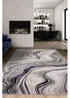Homemaker Navy Dusk Watercolour Rug (200/290) - 120 x 170 Image 1
