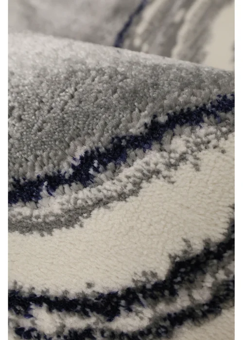 Homemaker Navy Dusk Watercolour Rug (200/290) - 120 x 170 Image 5