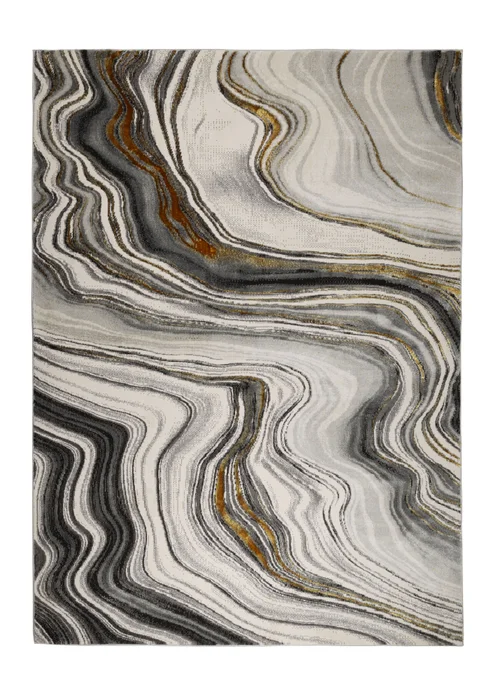 Homemaker Gold Dusk Watercolour Rug (140/200) - 120 x 170 Image 2