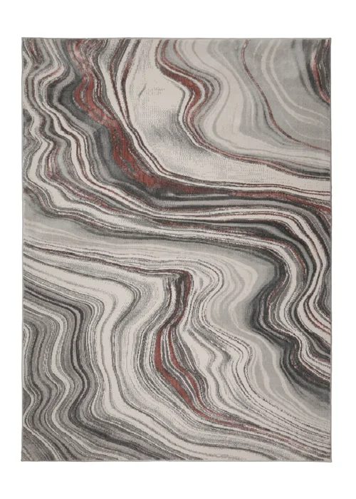 Homemaker Pink Dusk Marble Rug (120/170) - 120 x 170 Image 2
