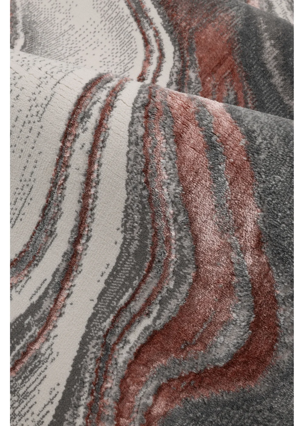 Homemaker Pink Dusk Marble Rug (120/170) - 120 x 170 Image 3