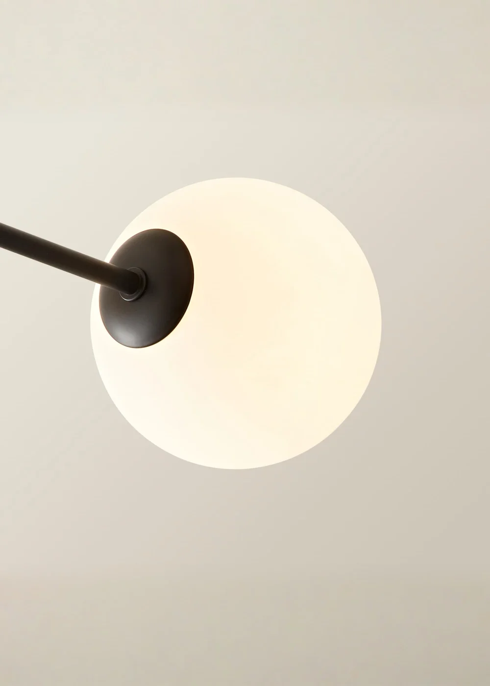 ValueLights Darla Black 4 Way Bathroom Ceiling Light with Bulbs - One Size Image 3