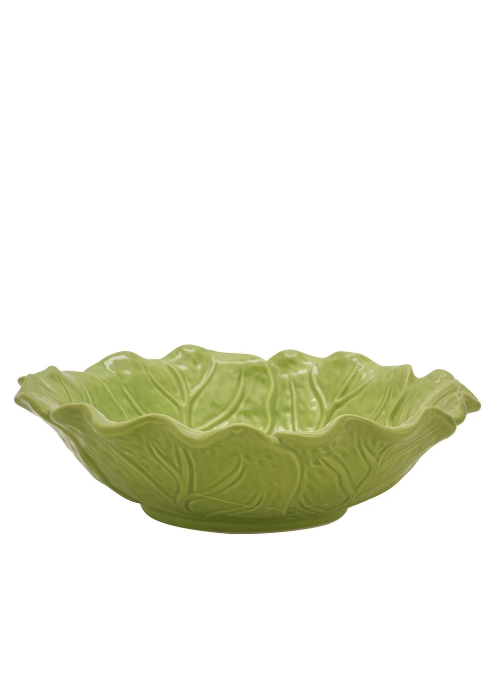 The Cottage Garden Green Large Bowl Cabbage - L Image 1