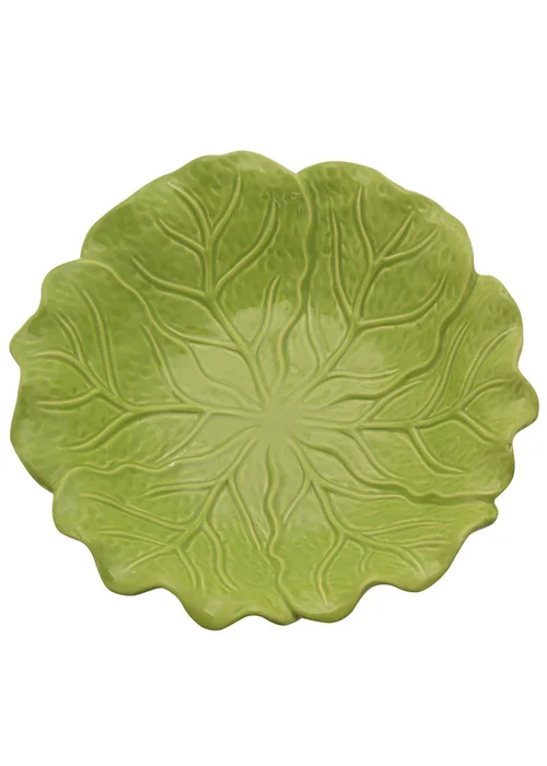 The Cottage Garden Green Large Bowl Cabbage - L Image 2