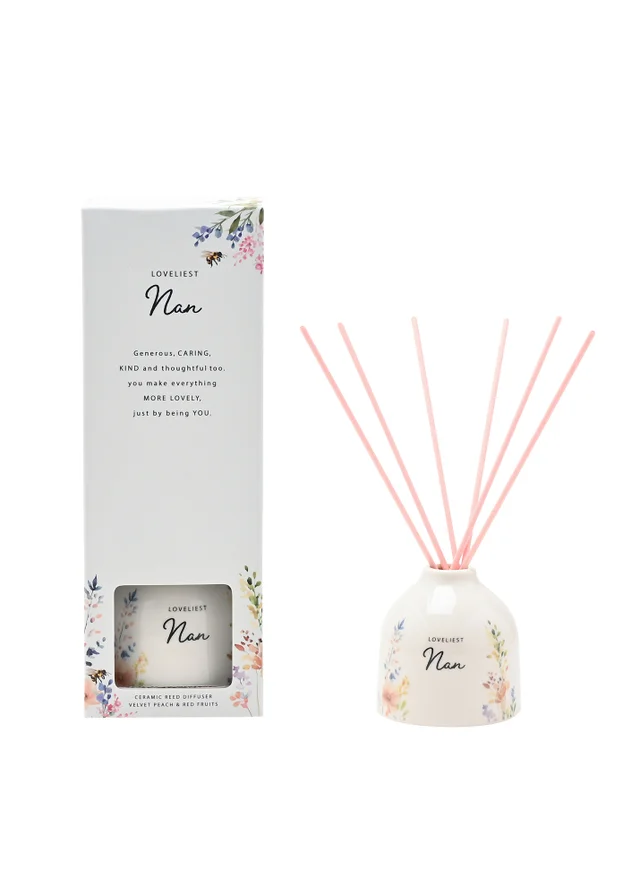 The Cottage Garden Multi Ceramic Reed Diffuser Nan