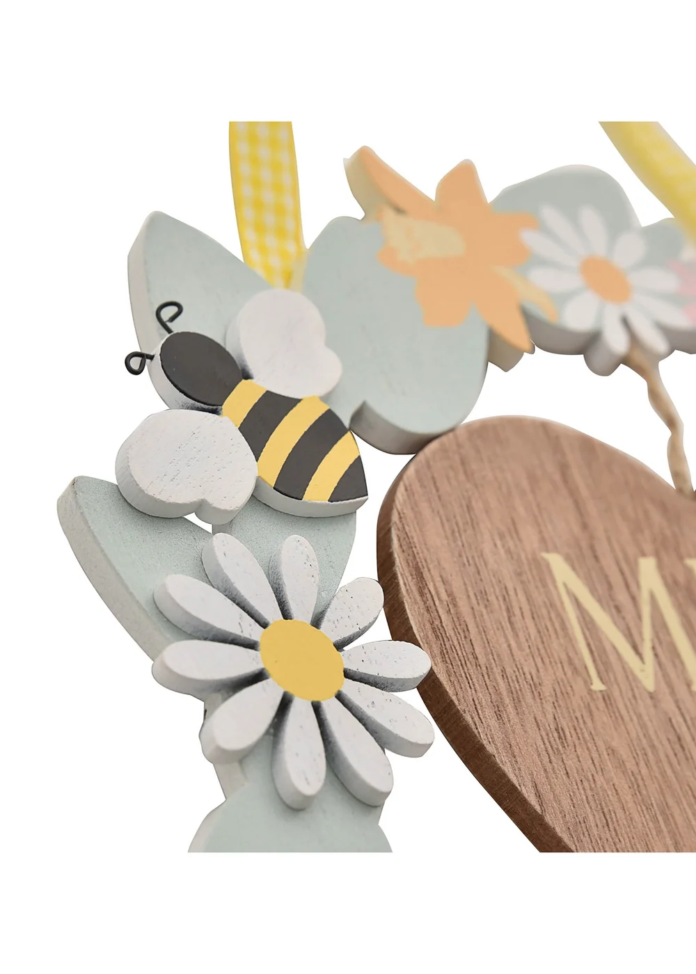 The Cottage Garden Multi Wreath Plaque Mum - One Size Image 2