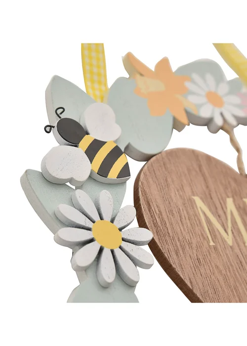 The Cottage Garden Multi Wreath Plaque Mum - One Size Image 2