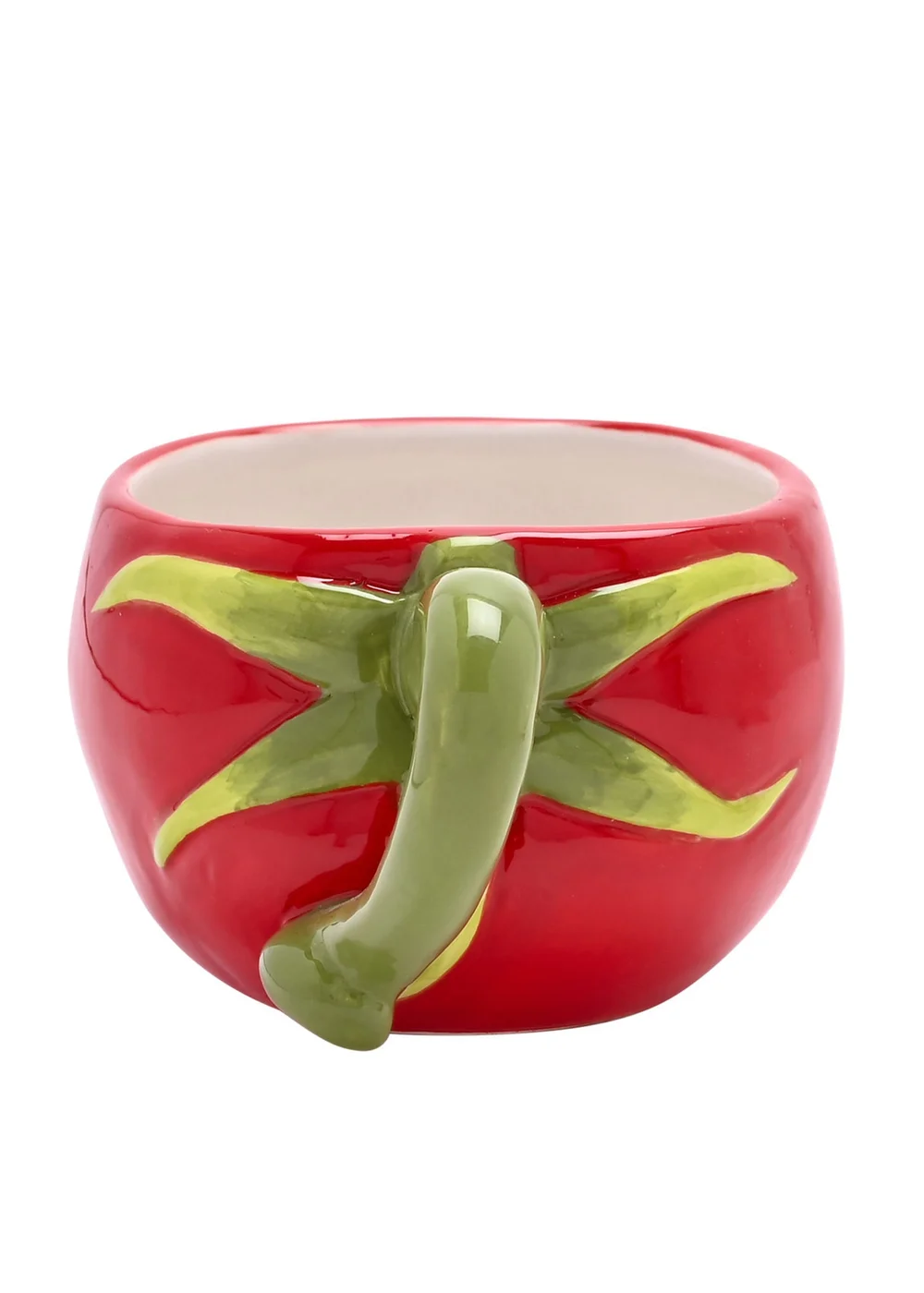 The Cottage Garden Set of 2 Red Cup & Saucer Tomato - One Size Image 4