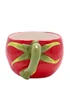 The Cottage Garden Set of 2 Red Cup & Saucer Tomato - One Size Image 4