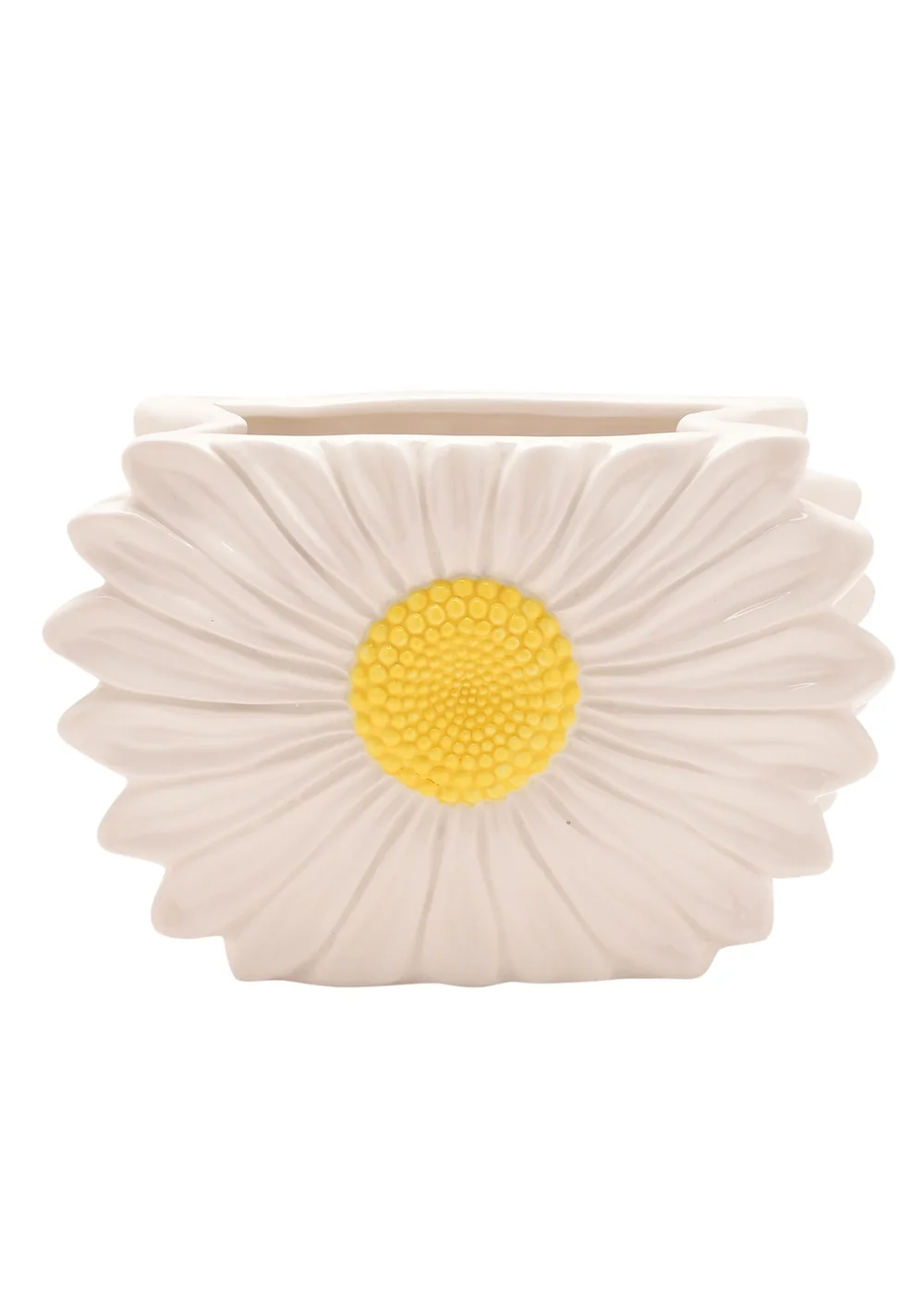 The Cottage Garden White & Yellow Vase Daisy - One Size Image 1