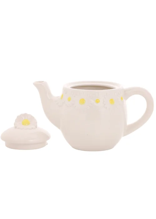 The Cottage Garden White Teapot Daisy - One Size Image 2