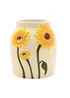 The Cottage Garden Multi Sunflower Vase - One Size Image 1