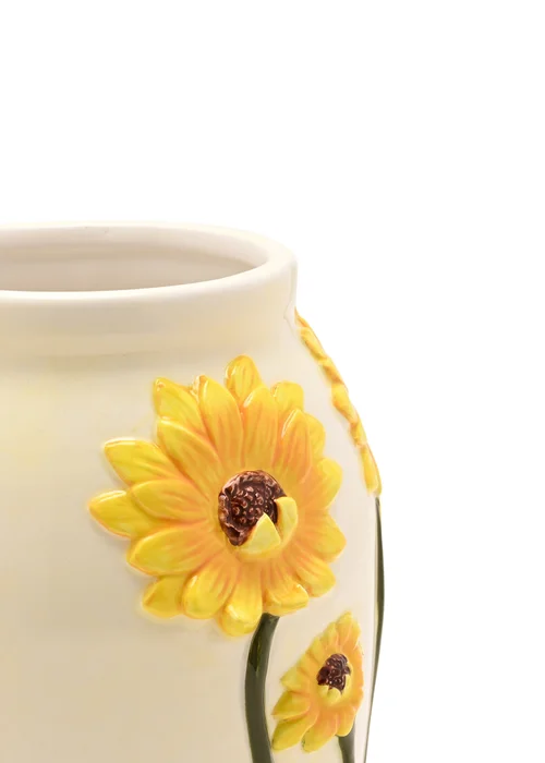 The Cottage Garden Multi Sunflower Vase - One Size Image 3