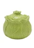 The Cottage Garden Green Planter Storage Jar Cabbage - One Size Image 1