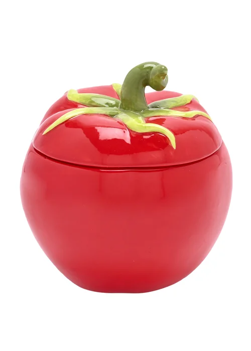 The Cottage Garden Red Lidded Jar Tomato - One Size Image 1