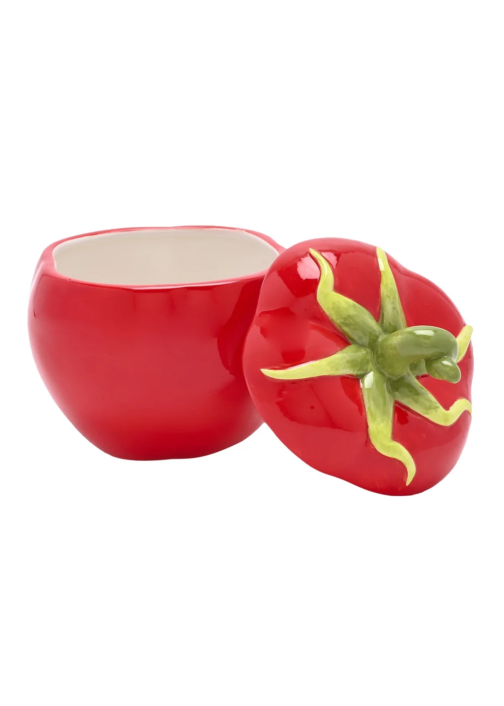 The Cottage Garden Red Lidded Jar Tomato - One Size Image 2