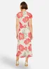 Yumi Ivory Poppy Mesh Midi Dress - 14 Image 2