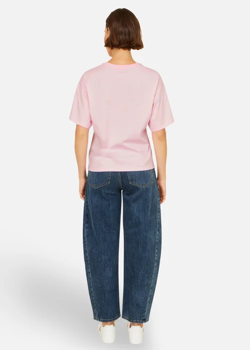 Yumi Pink Crab Vacation Print T Shirt - L Image 2