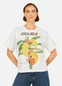 Yumi White Costa Rica Cotton T Shirt - S Image 1