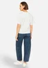 Yumi White Costa Rica Cotton T Shirt - S Image 2