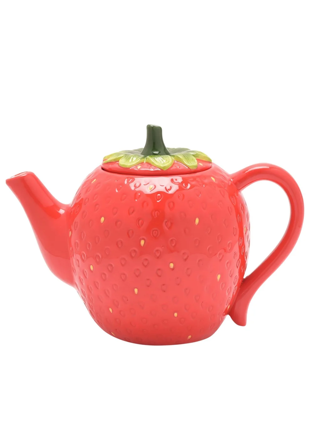 The Cottage Garden Red Teapot Strawberry - One Size Image 2