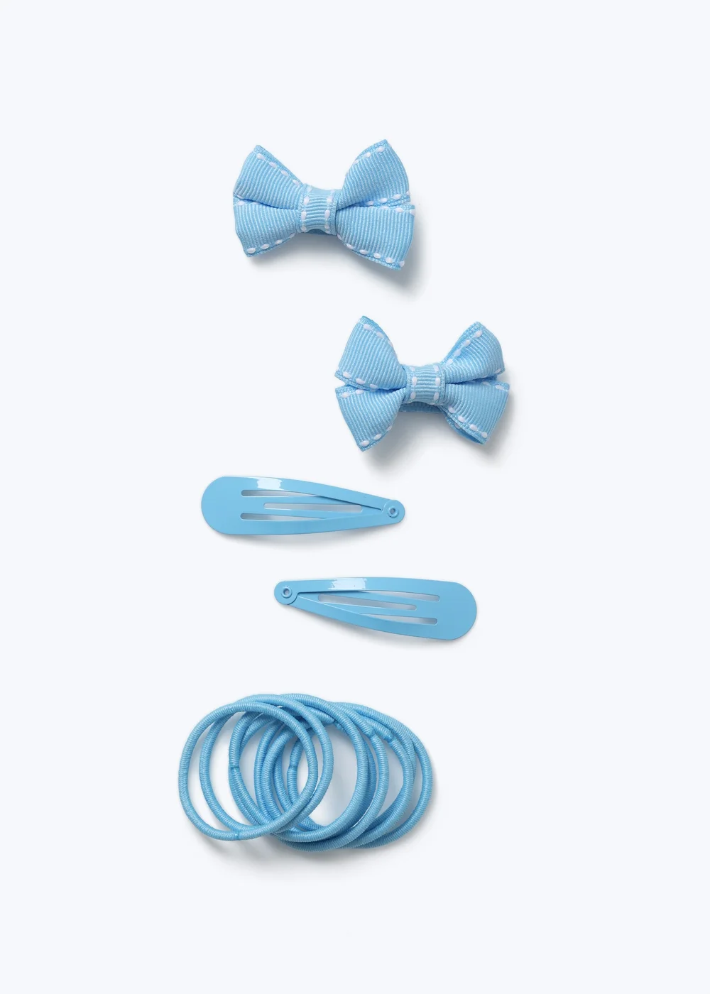 Flitzy Blue Hair Accessories Set - One Size Image 1
