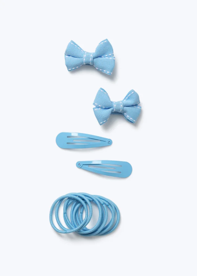 Flitzy Blue Hair Accessories Set