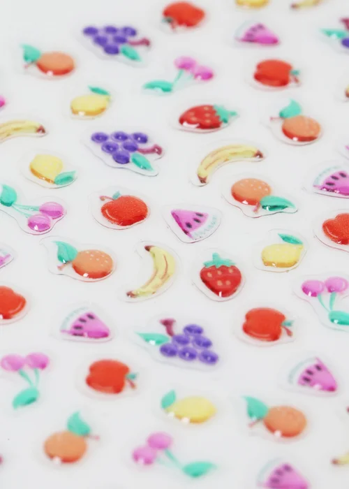 Muse Fruit Nail Stickers - One Size Image 2